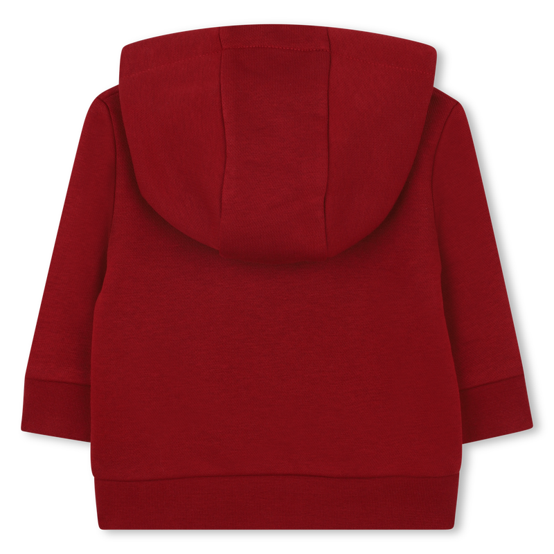 Sweat à capuche terracotta babyboy Boss H26