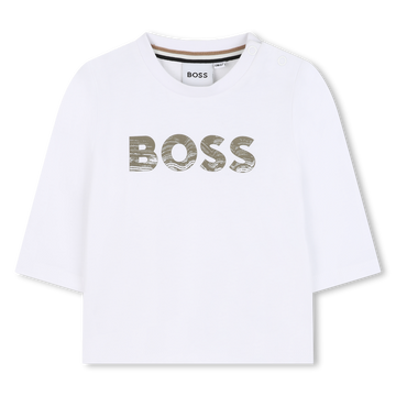 Tee-shirt logo kaki babyboy boss H25