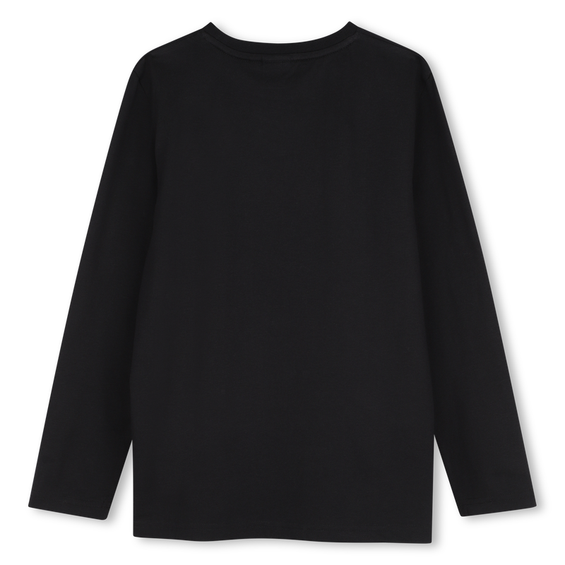 Tee-shirt manches longues black garçon Boss H26