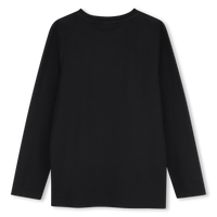Tee-shirt manches longues black garçon Boss H26