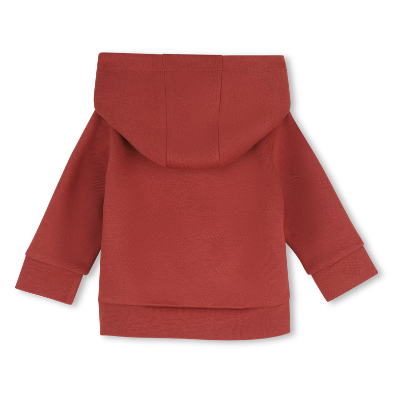 Sweat à capuche terracotta babyboy Boss H26