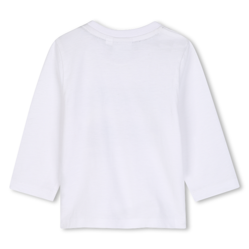 Tee-shirt manches longues blanc babyboy Boss H26