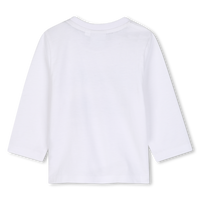 Tee-shirt manches longues blanc babyboy Boss H26