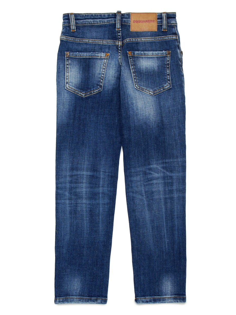 Jean slim Stanislav garçon - Dsquared2 H24