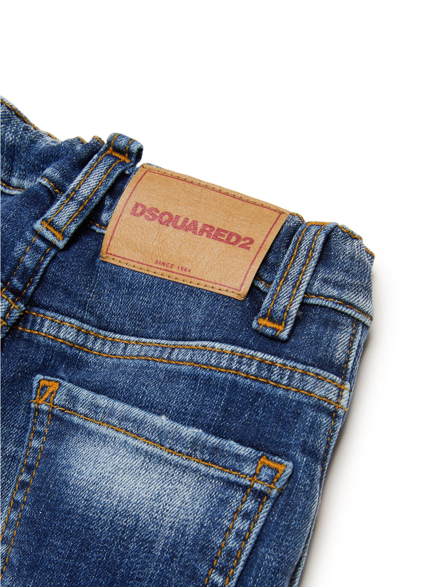 Jean skinny à effet usé babyboy - Dsquared2 H24 (Copie)