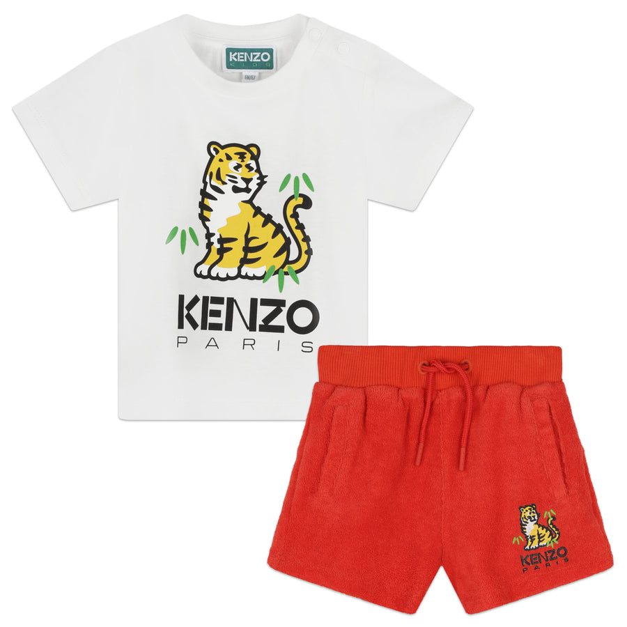 Ensemble bimatière tigre babyboy Kenzo E24