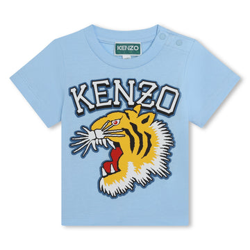 Tee shirt tigre bleu ciel babyboy Kenzo E24