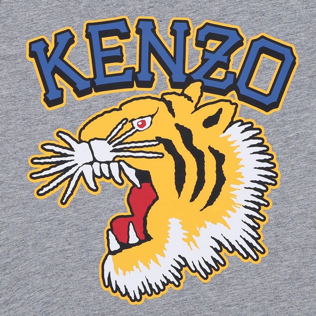 Tee-Shirt manches longues gris garçon Kenzo H24