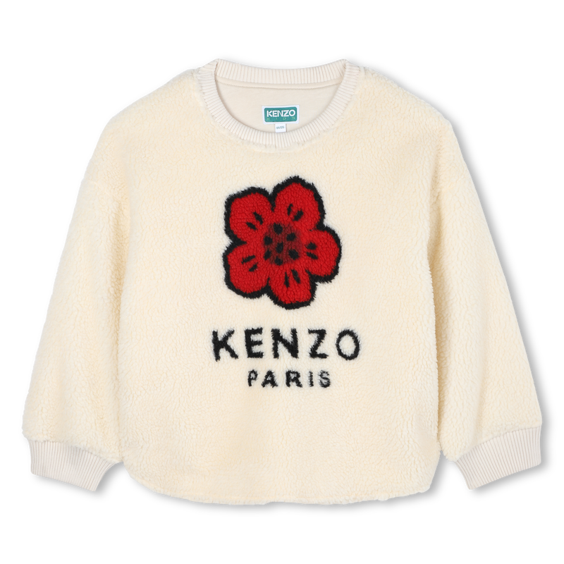 Sweat Fleur Polaire fille Kenzo H25