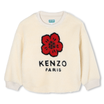 Sweat Fleur Polaire fille Kenzo H25