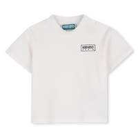 Tee-shirt manches courtes offwhite babyboy Kenzo E26