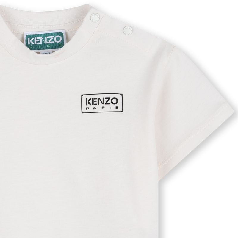 Tee-shirt manches courtes offwhite babyboy Kenzo E26