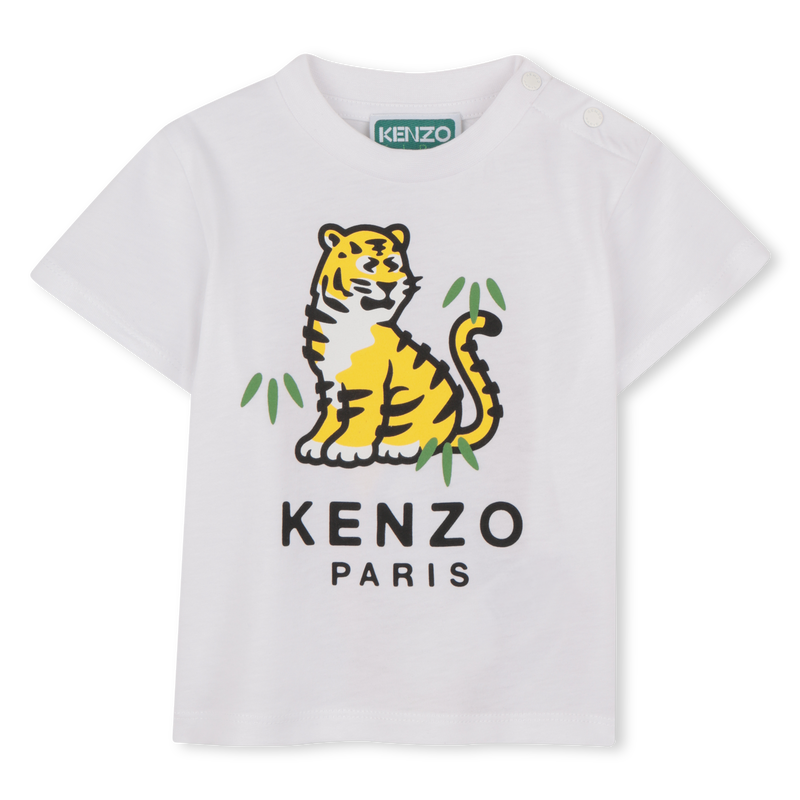 Tee-shirt manches courtes imprimé tigre babyboy Kenzo E26