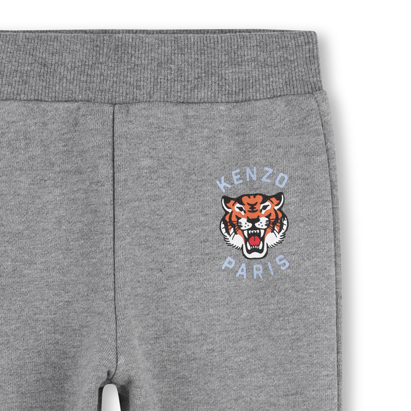 Ensemble sweat-shirt et pantalon gris chiné babyboy Kenzo H26
