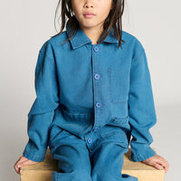 Veste Comow Stone Blue mixte American Vintage E26