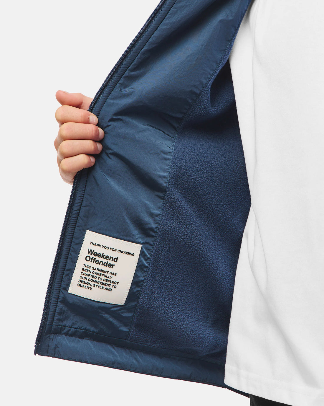 Veste en polaire Lagoon bleu garçon Weekend Offender H26