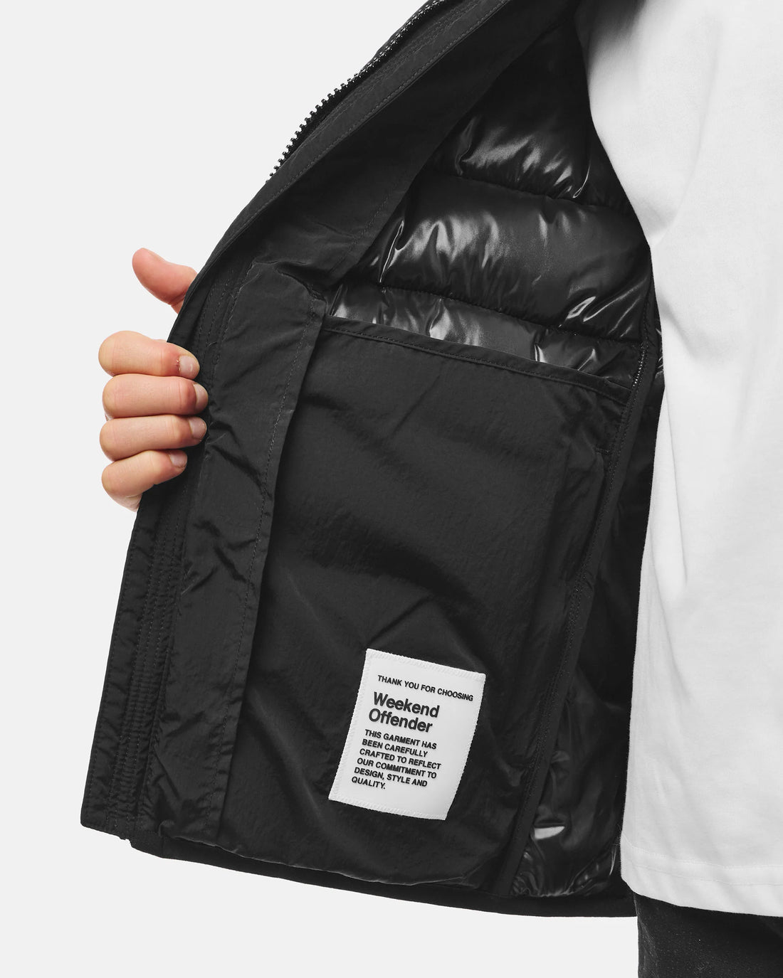 Veste Puffer Guardi noir garçon Weekend Offender H26
