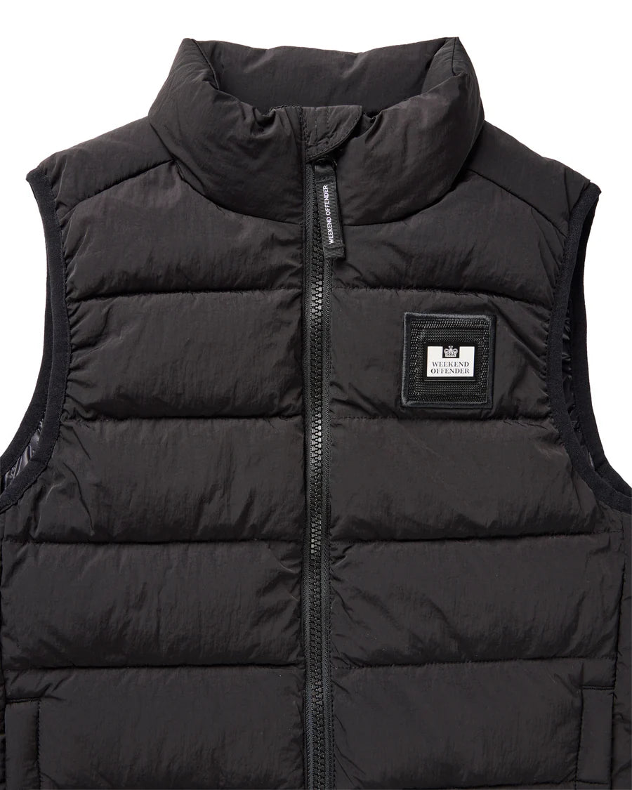 Gilet sans manches Gacha noir garçon Weekend Offender H26