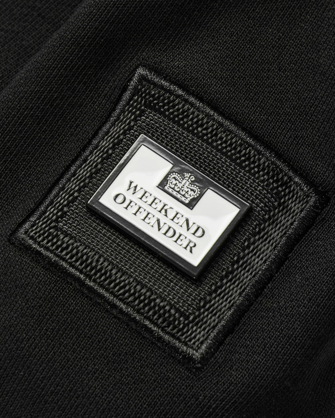 Sweat-shirt noir garçon Weekend Offender H26