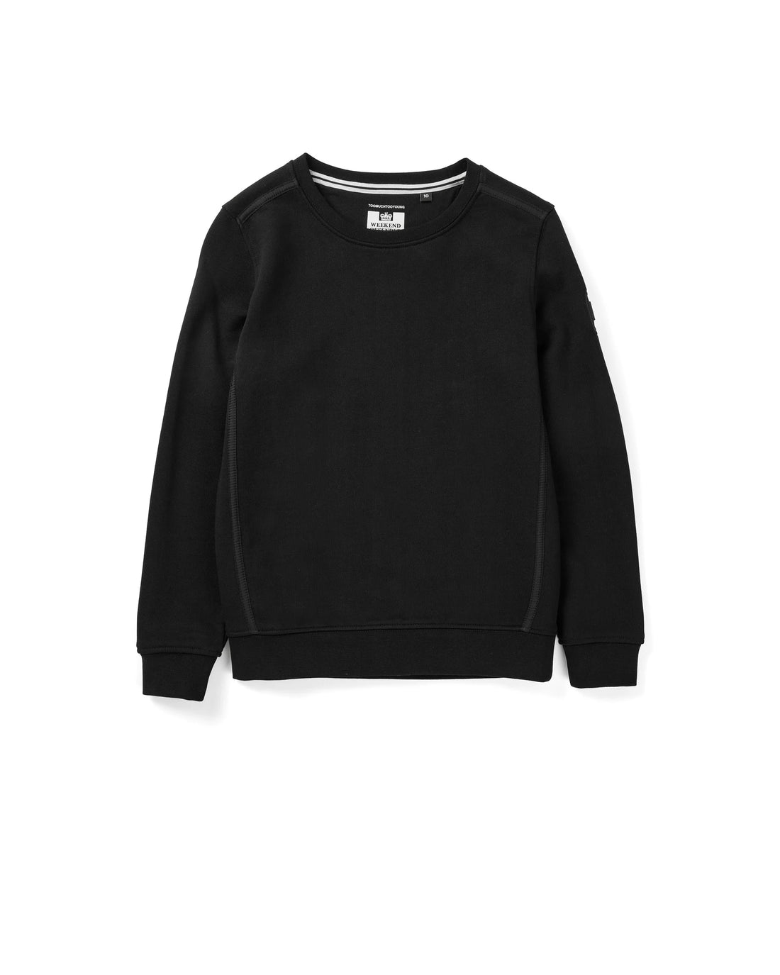 Sweat-shirt noir garçon Weekend Offender H26