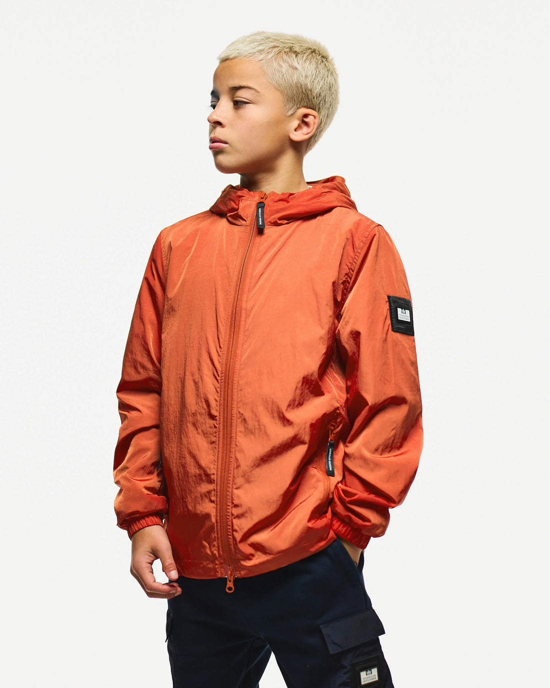 Veste Technician doublée polaire orange Garçon Weekend Offender H25