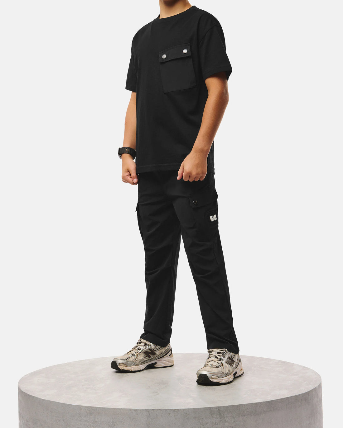 Pantalon technique Zanardi noir garçon Weekend Offender H26