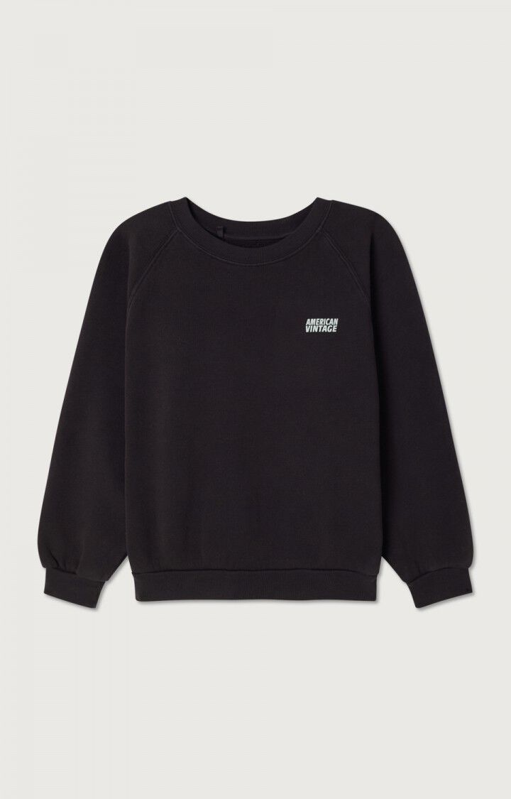 Sweat Izurbid noir mixte American Vintage H26