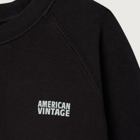 Sweat Izurbid noir mixte American Vintage H26