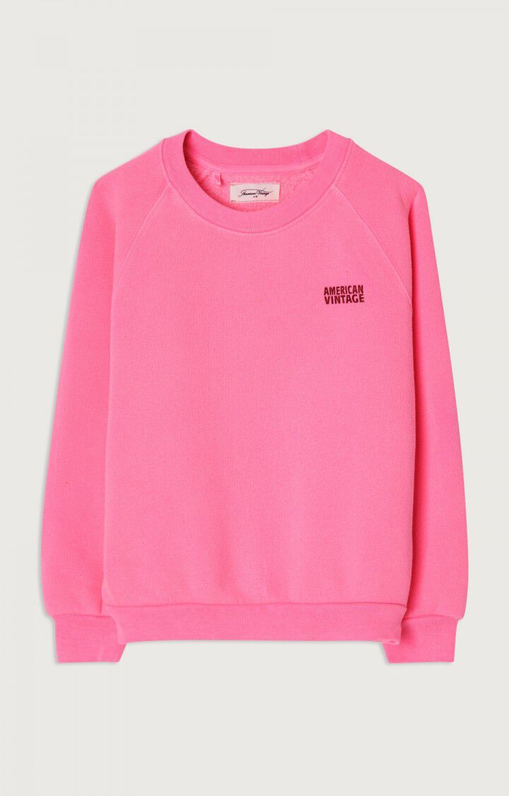 Sweat Izurbid rose fluo fille American Vintage H26