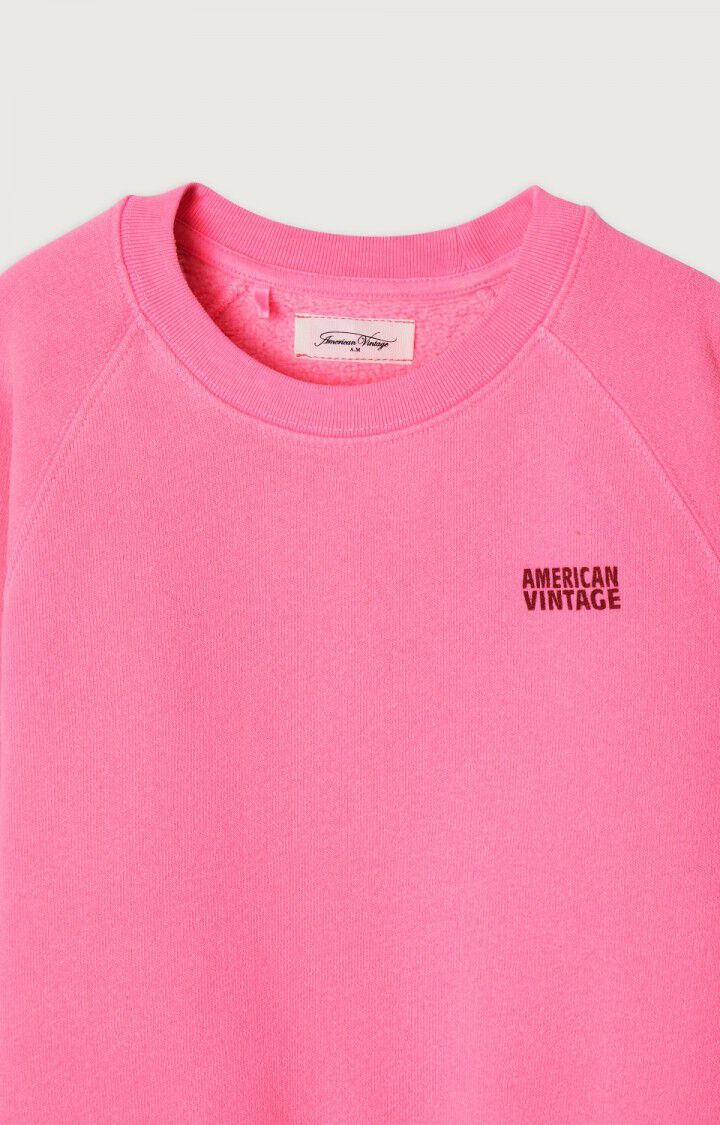 Sweat Izurbid rose fluo fille American Vintage H26