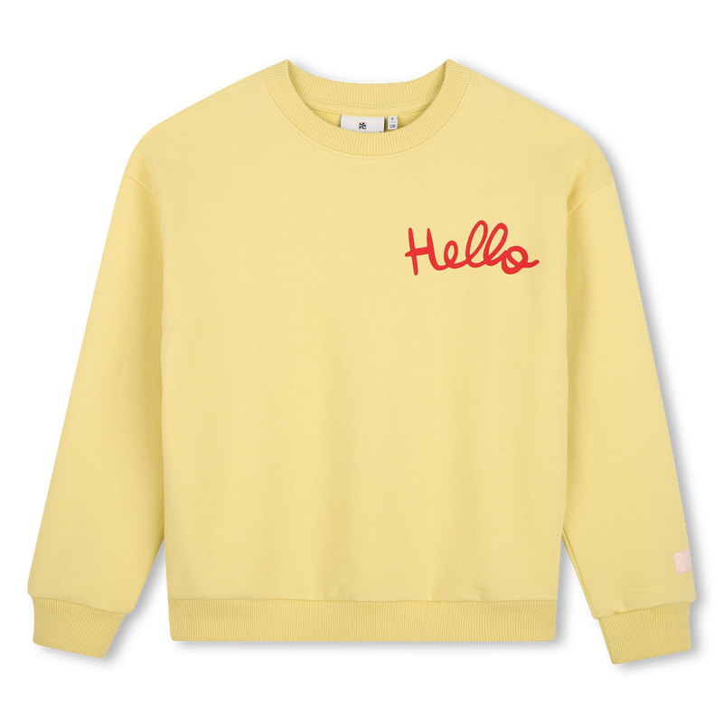 Sweat-shirt Vanilla fille Kids Around H26