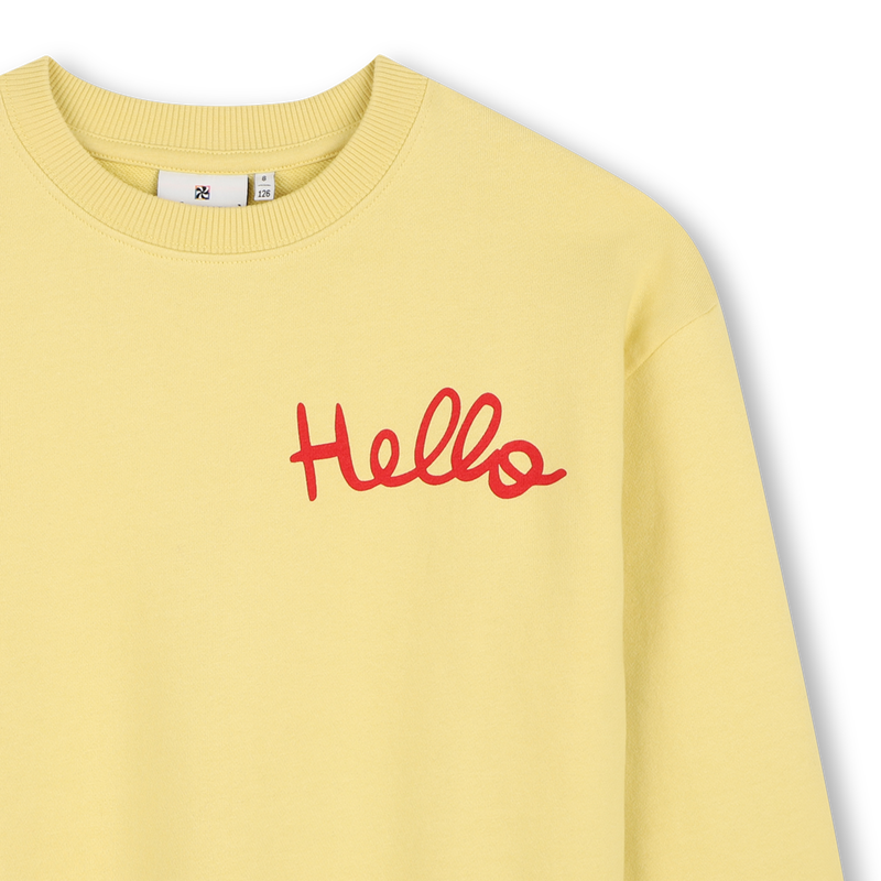 Sweat-shirt Vanilla fille Kids Around H26