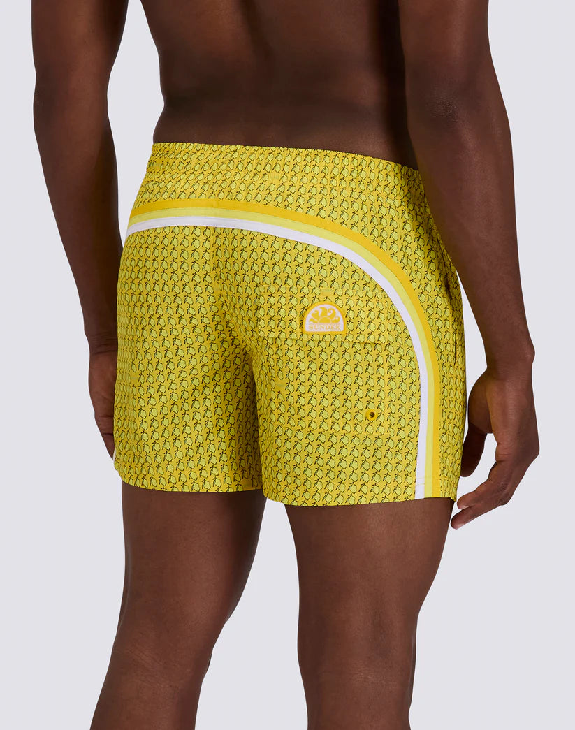Short maillot imprimé Fruit Fiesta garçon Sundek E26