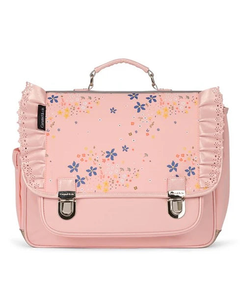 Cartable Moyen Stella rose Caramel & Cie