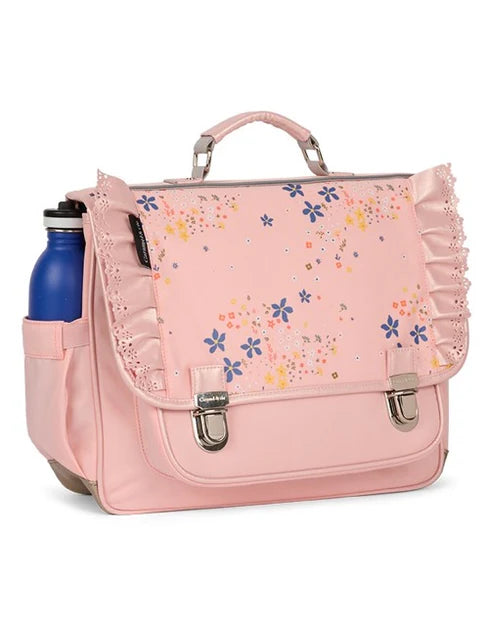 Cartable Moyen Stella rose Caramel & Cie