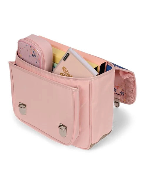 Cartable Moyen Stella rose Caramel & Cie