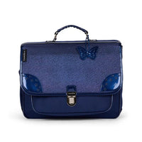 Cartable Moyen navy bleu Caramel & Cie