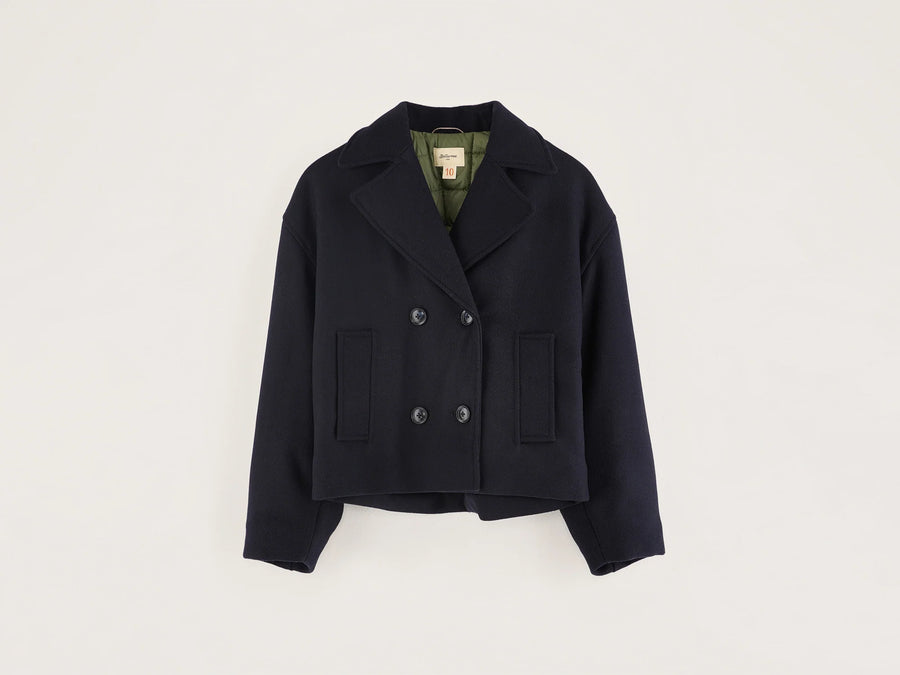 Manteau Caban marine fille Bellerose