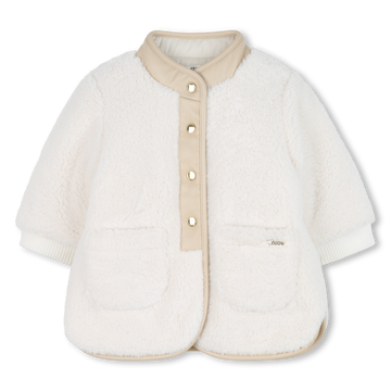 Manteau en polaire moutonnée fille Chloé H25