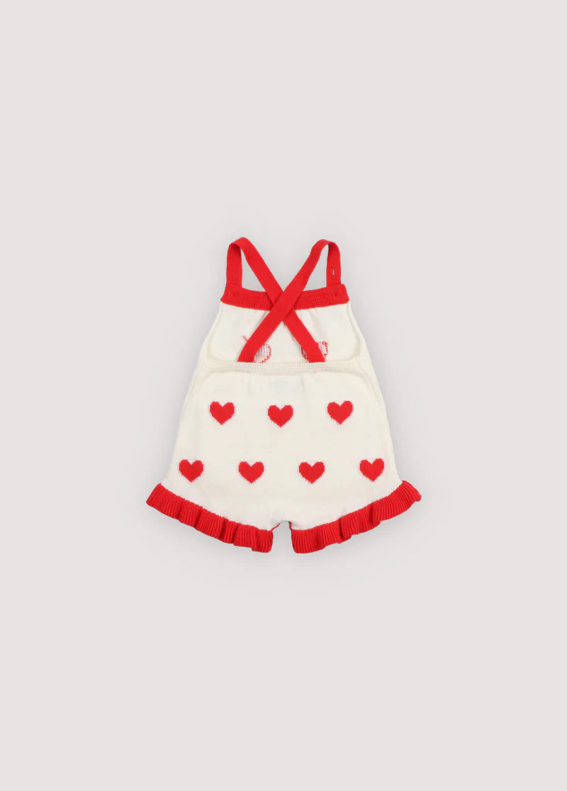 Combinaison courte Maqui à cœurs babygirl The New Society E26