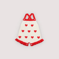 Combinaison courte Maqui à cœurs babygirl The New Society E26