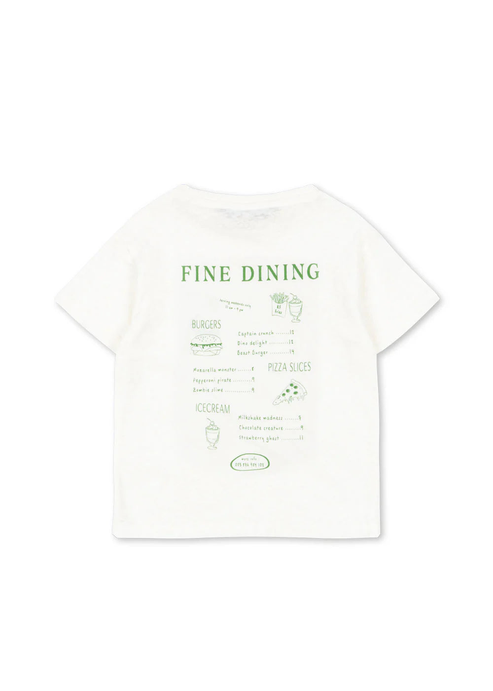 Tee-shirt manches courtes era garçon Konges Slojd E26