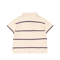 Ensemble polo manches courtes et short trio écru garçon Konges Slojd E26