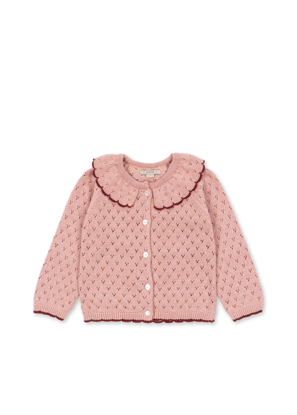 Cardigan Holiday mellow rose babygirl Konges Slojd H26