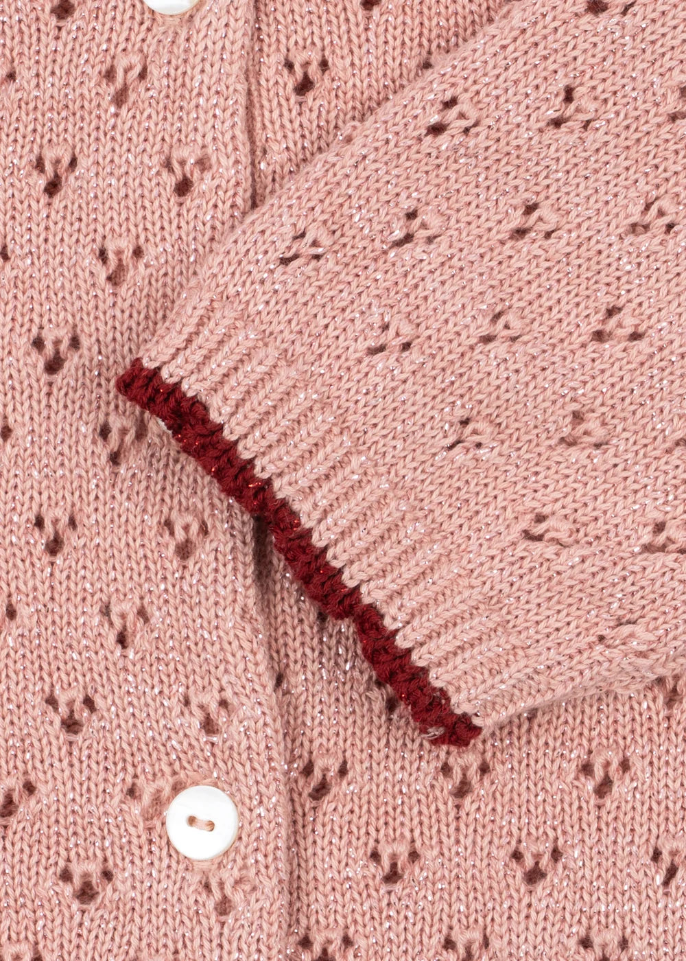 Cardigan Holiday mellow rose babygirl Konges Slojd H26