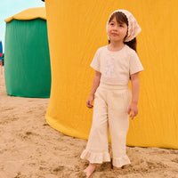 Pantalon Loukie yellow sunnie stripes fille Louise Misha 