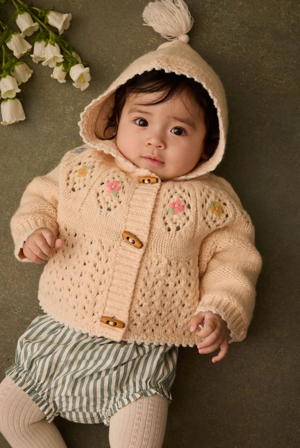 Cape Iona blush babygirl Louise Misha H25