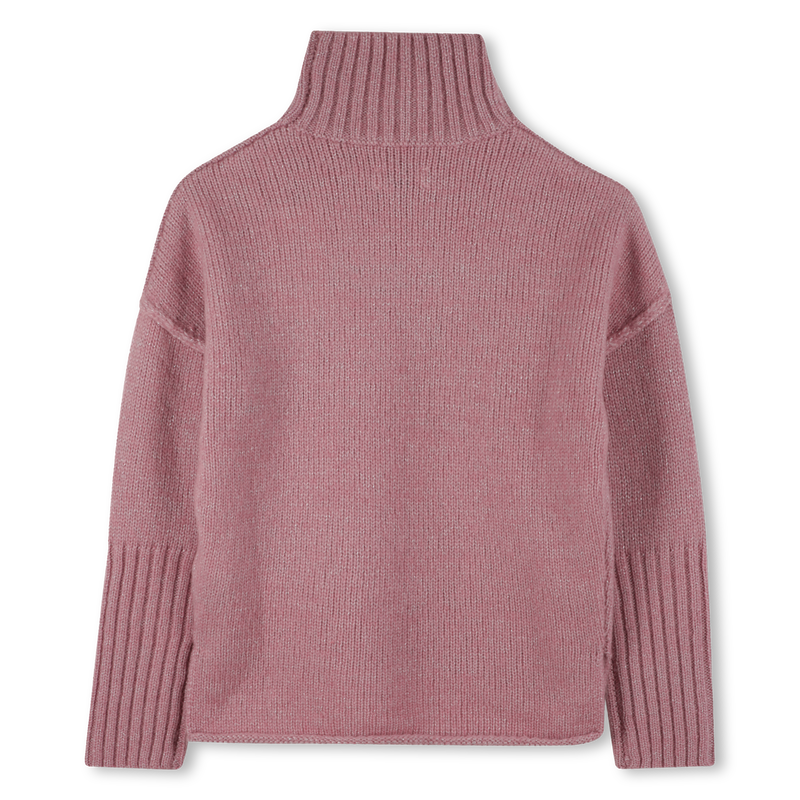 Pull en laine wild rose col montant fille Zadig & Voltaire H25