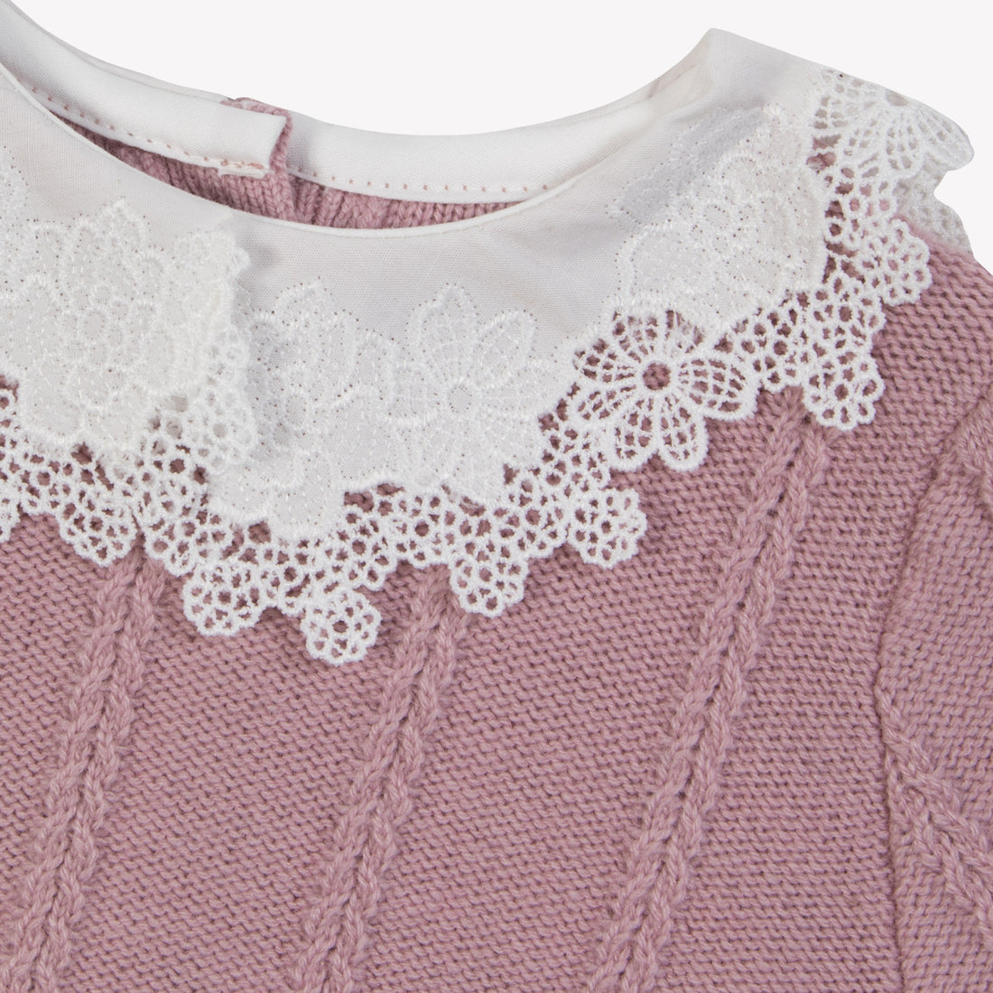 Pull églantine col broderie babygirl Tartine et Chocolat H25