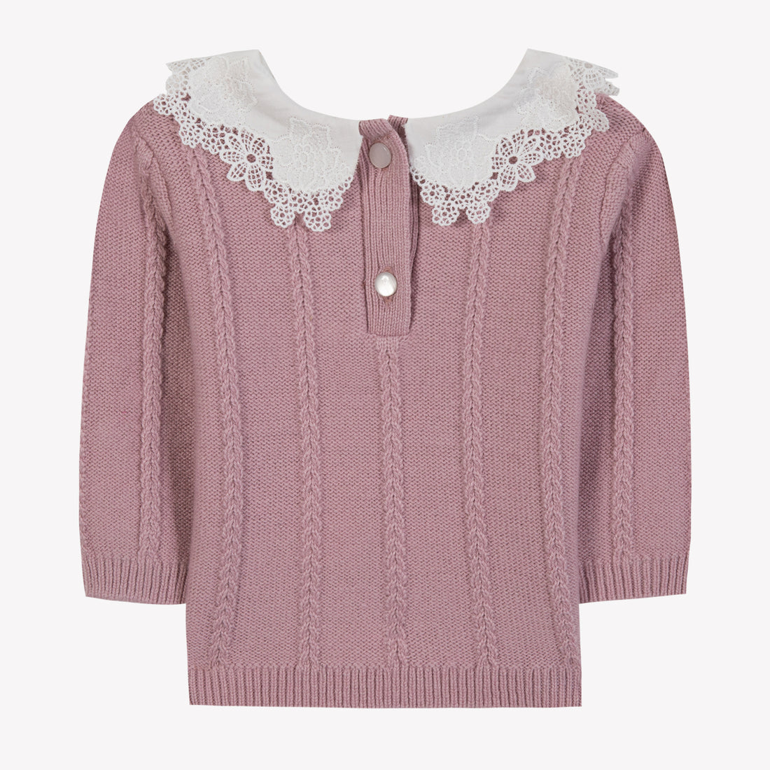 Pull églantine col broderie babygirl Tartine et Chocolat H25